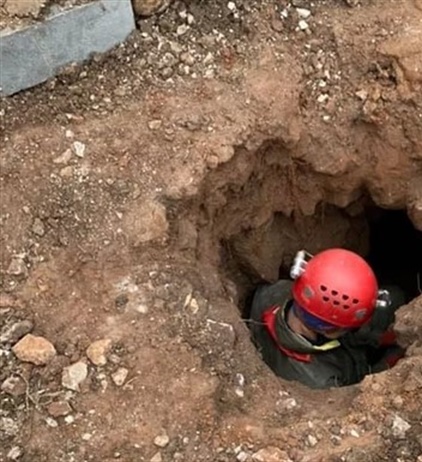Nowa jaskinia odkryta... koparką