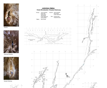 Jaskinia Zimna - Wrocławskie i Rubinowy