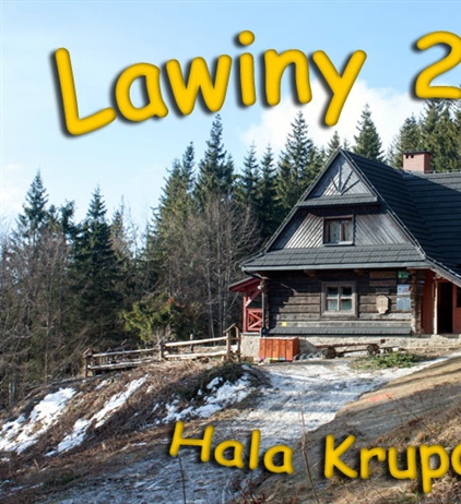 Lawiny 2014 Hala Krupowa