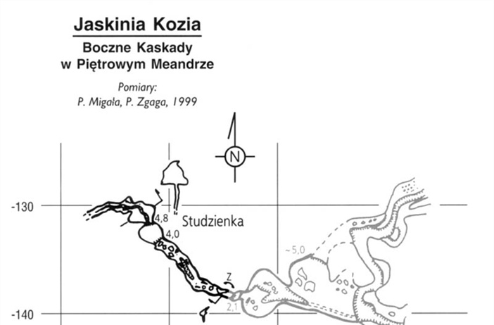 Jaskinia Kozia - aktualności 2003 i... 1999